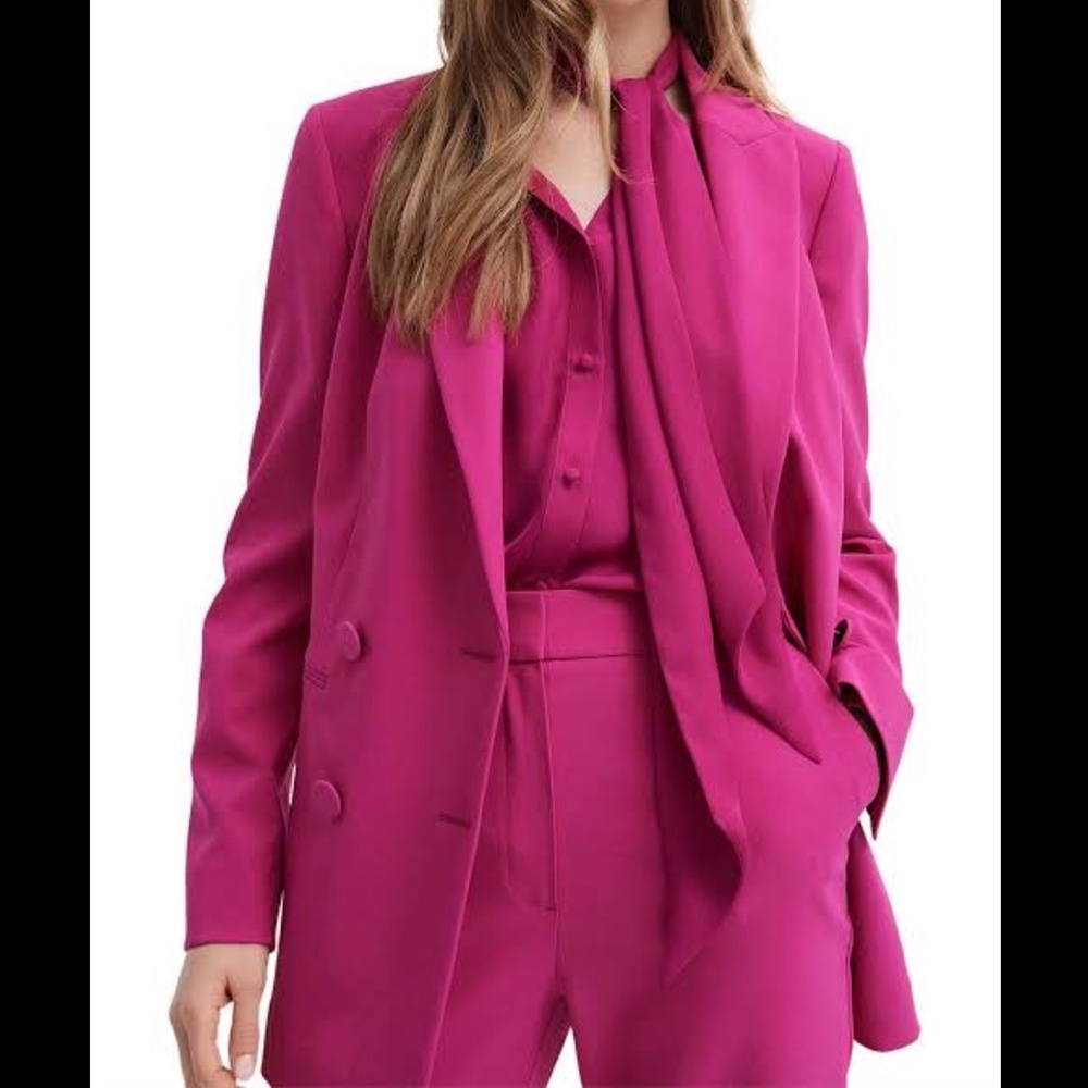 Witchery Fuchsia Pink Jacket, size 4 - Picture 2 of 3